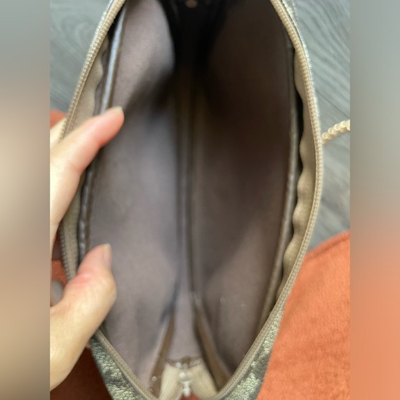 Authentic YSL Yves Saint Laurent vintage canvas Crossbody Bag - Picture 11 of 13